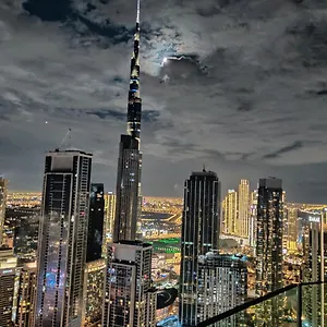 Paramount Midtown Flat With Burj Khalifa View Apartment